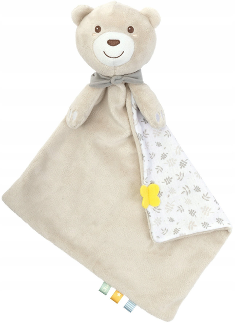 Іграшка-плед Chicco Maxi Doudou Плюшевий ведмедик 47x40 см Бежевий (8058664177028) - зображення 2