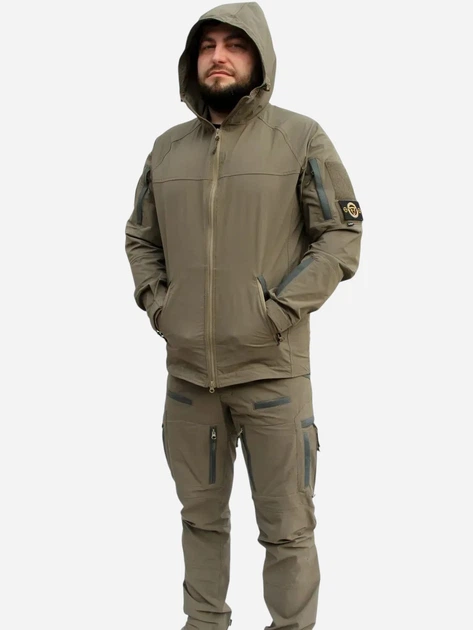 Костюм тактичний чоловічий M-Gear M-Strong Рух 4Wstretch Lead Gray 4XL/L Сіро-зелений (MG2000000064550) - зображення 13