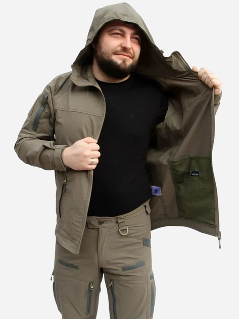 Костюм тактичний чоловічий M-Gear M-Strong Рух 4Wstretch Lead Gray 4XL/L Сіро-зелений (MG2000000064550) - зображення 15