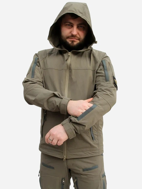 Костюм тактичний чоловічий M-Gear M-Strong Рух 4Wstretch Lead Gray 4XL/L Сіро-зелений (MG2000000064550) - зображення 18