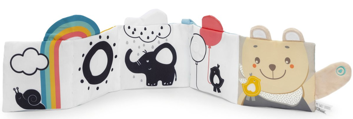 Zabawka dla najmłodszych Chicco My Sweet DouDou Kontrastowa książeczka 3w1 (8058664177059) - obraz 4