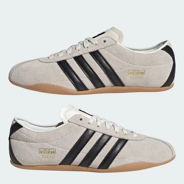 Женские кроссовки Adidas Tokyo W JI0182 39.5 (6UK) 24.5 см Owhite/Cblack/Goldmt (4067892103901) - изображение 5