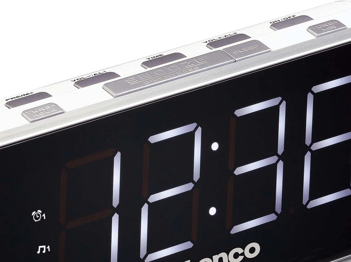 Radiobudzik Lenco CR-18 (8711902035060) - obraz 3