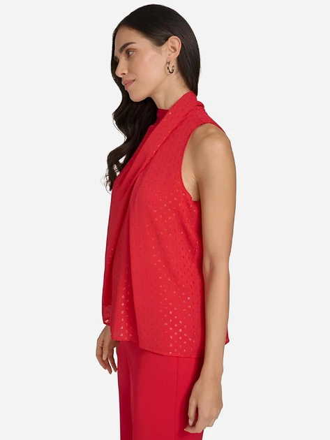 Блузка женская Calvin Klein 410794231 L Красная (1159837606) - изображение 3