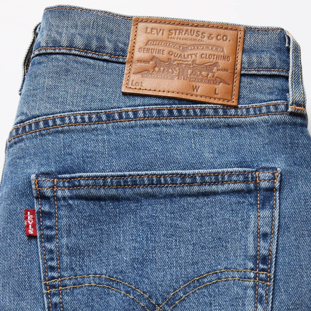 Джинси Slim Fit чоловічі Levi's 512 Slim Taper 28833-1260 34-34 Сині (5401157422922) - зображення 7