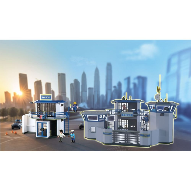Zestaw zabawek dla dzieci Playmobil City Action Posterunek policji z miejscem przesłuchań 71874 (4008789718747) - obraz 4