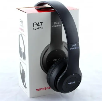 Навушники Sony MDR P47+BT бездротові з хорошим звуком і тривалим часом роботи - Фото 2 Навушники Sony MDR P47+BT бездротові з хорошим звуком і тривалим часом роботи - зображення 2