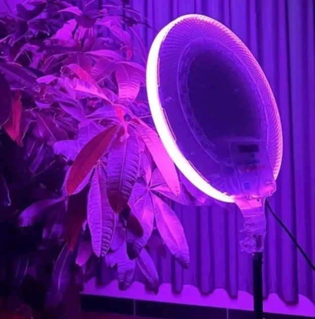 Круглая светодиодная лампа 45см RGB-LED Fill Light GS-450 14 цветных режимов и пульт ДУ - Фото 3 Круглая светодиодная лампа 45см RGB-LED Fill Light GS-450 14 цветных режимов и пульт ДУ - изображение 3