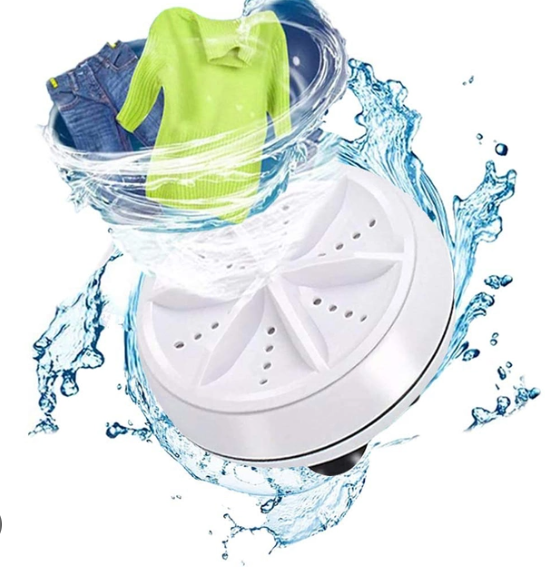 Портативная ультразвуковая стиральная машина Ultrasonic Mini Wash USB 300 г 6 Вт - изображение 2