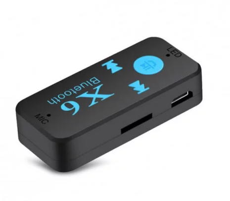 Bluetooth приемник аудио ресивер BT-X6 с поддержкой TF-карт до 10 метров до 8 часов - Фото 2 Bluetooth приемник аудио ресивер BT-X6 с поддержкой TF-карт до 10 метров до 8 часов - изображение 2