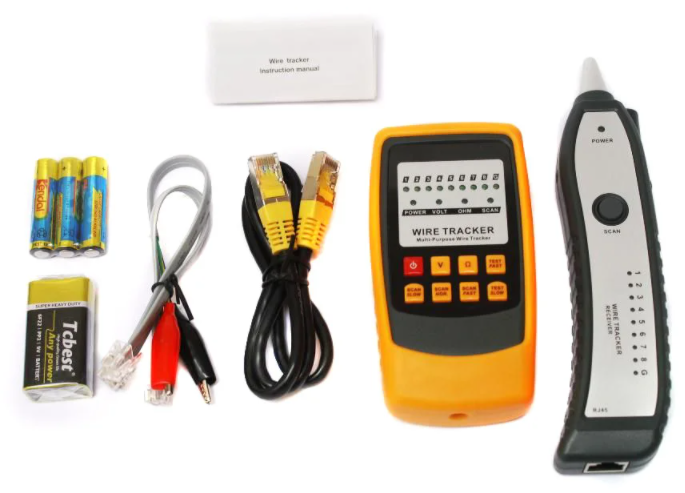 Мультиметр DT GM60 Искатель проводов тестер-трассоискатель питание 9V AAA - изображение 6