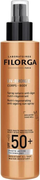 Сонцезахисний спрей Filorga UV-Bronze Corps Body SPF 50+ 150 мл (3401360180666) - зображення 1