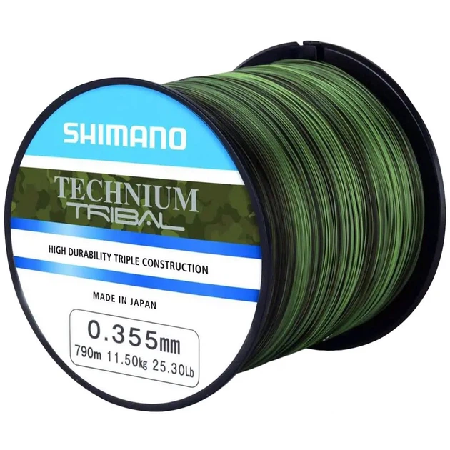 Linha De Pesca Shimano Technium Tribal 30,8lb 0,405mm 620m | Frete grátis