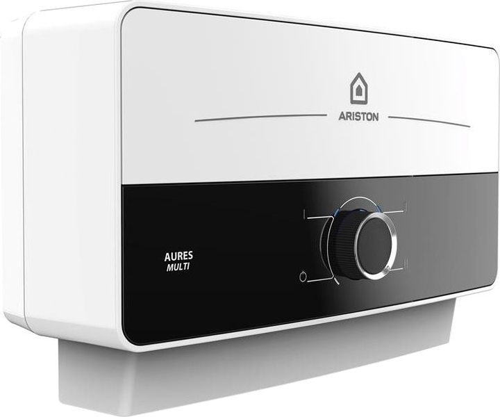 Przepływowy podgrzewacz wody Ariston Aures Slim Multi M 5 EU 5 kW 0.8 MPa (3195211) - obraz 2