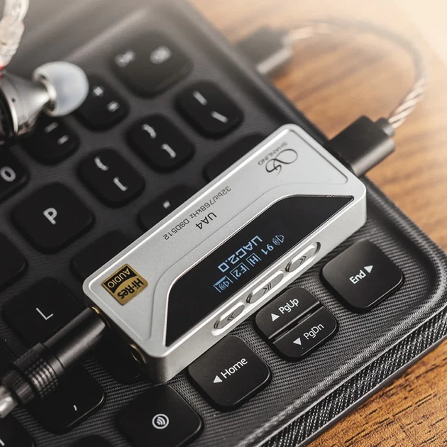 Shanling UA4 Silver – Портативний Hi-Fi підсилювач із вишуканим звучанням - зображення 7
