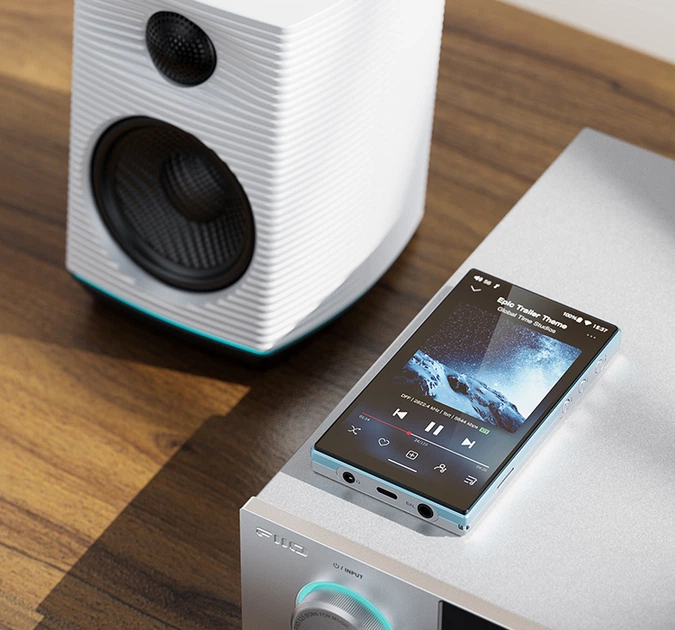 FiiO JM21 Silver – Премиальный Hi-Res аудиоплеер с двойным CS43198 и LDAC на Android 13 - изображение 9