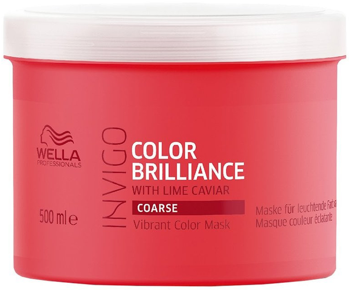 Maska do włosów Wella Professionals Invigo Brilliance Coarse dla włosów farbowanych 500 ml (8005610633893) - obraz 1