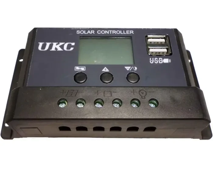 Контроллер заряда солнечной панели UKC DP- 520A 20A Устройство для зарядки солнечных панелей (7397) - Фото 4 Контроллер заряда солнечной панели UKC DP- 520A 20A Устройство для зарядки солнечных панелей (7397) - изображение 4