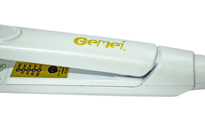 Плойка-гофре Gemei GM-2957W для волос с керамическим покрытием щипцы утюжок для крупного гофре и укладки (320) - изображение 4