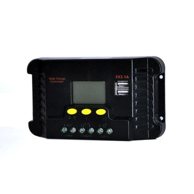 Контролер Заряду Сонячної Батареї UKC CP-420 20A (7390) - Фото 2 Контролер Заряду Сонячної Батареї UKC CP-420 20A (7390) - зображення 2