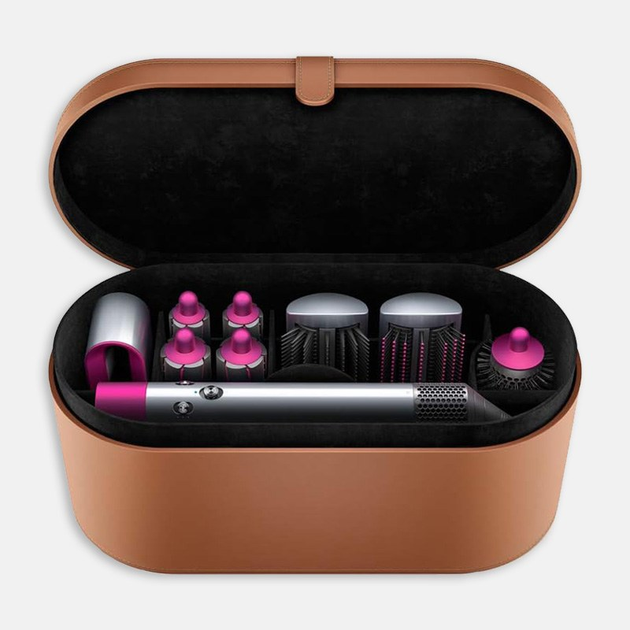 Стайлер для волос фен 5в1 с кейсом чехлом HAIR BRUSH мультистайлер с насадками для волос фен плойка браш (7482) - изображение 2