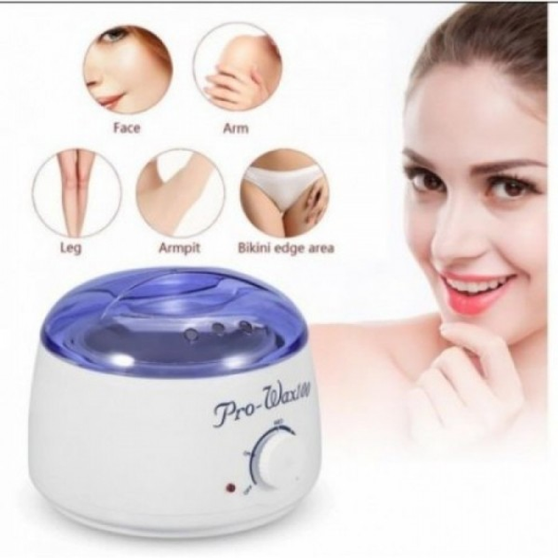 Воскоплав баночный с терморегулятором TV One PRO-WAX 100 White Original для воска в гранулах и таблетках на 400 мл. (5206) - изображение 6