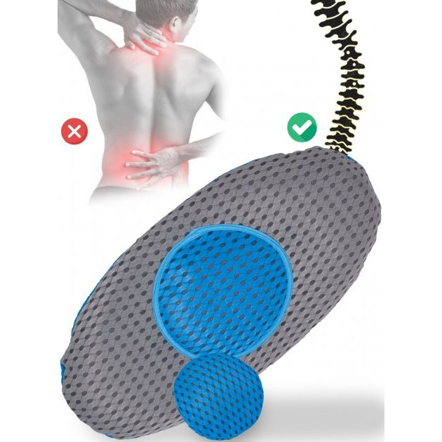 Ортопедична подушка TV One Lumbar Support для спини та попереку (6848) - зображення 6