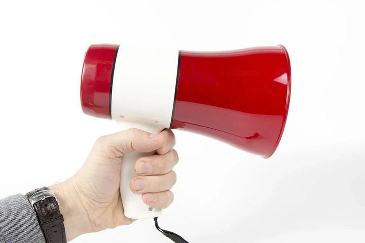 Рупорный громкоговоритель UKC MEGAPHONE ER-22 с аккумулятором и регулятором громкости (5802) - Фото 2 Рупорный громкоговоритель UKC MEGAPHONE ER-22 с аккумулятором и регулятором громкости (5802) - изображение 2