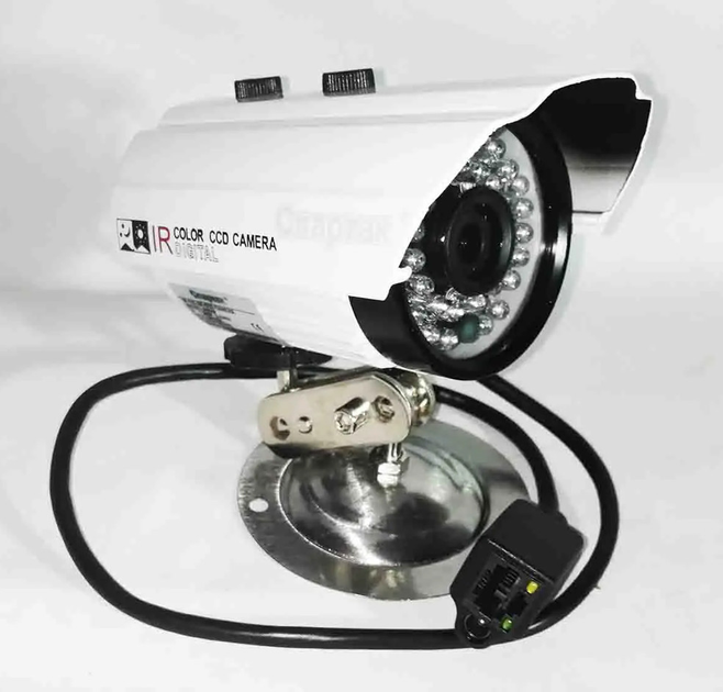 Уличная поворотная камера видеонаблюдения UKC CAD 635 IP 1.3 mp белая (4912) - изображение 3
