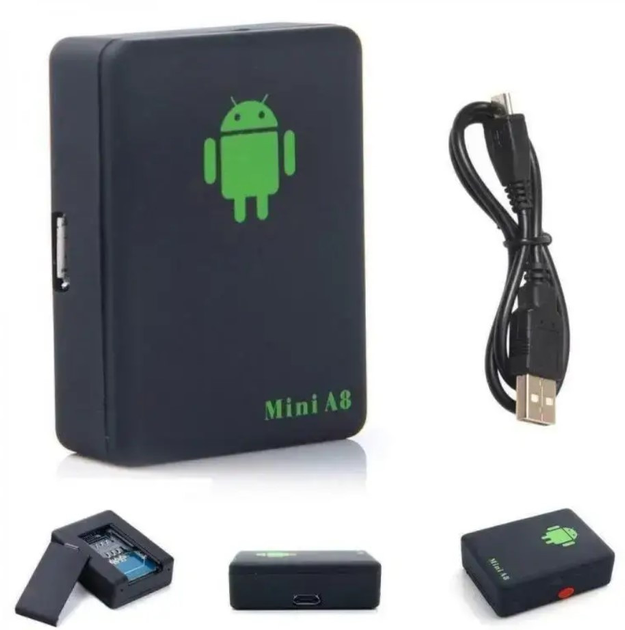 Трекер для автомобіля з прослуховуванням A+ Tracker Mini A8 GSM/GPRS (6979) - зображення 4