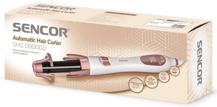 Машинка для завивки Sencor SHS 0900GD - изображение 2