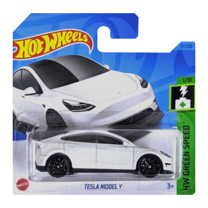 Машинка Базовая Hot Wheels Tesla Model Y 1:64 - Фото 1 Машинка Базовая Hot Wheels Tesla Model Y 1:64 - изображение 1