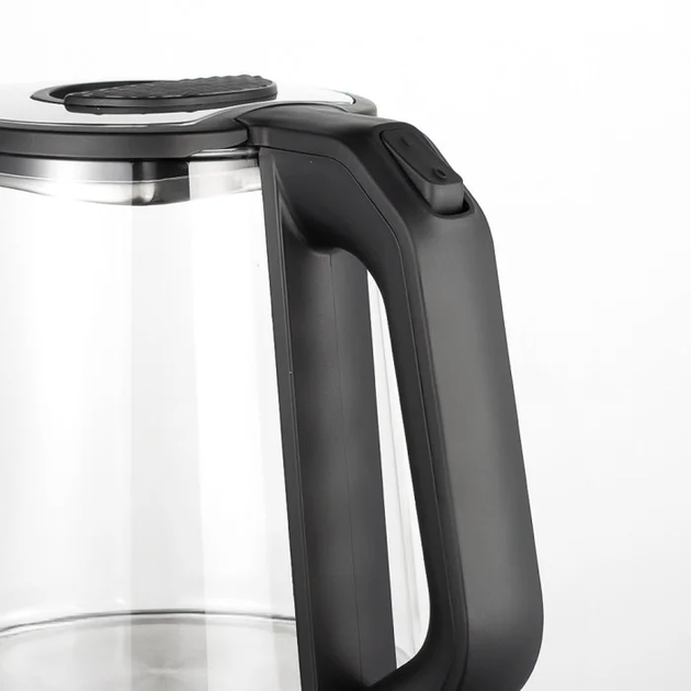 Чайник скляний електричний BiTEK BT-7846 з підсвічуванням 2,3 л (7626) - зображення 4