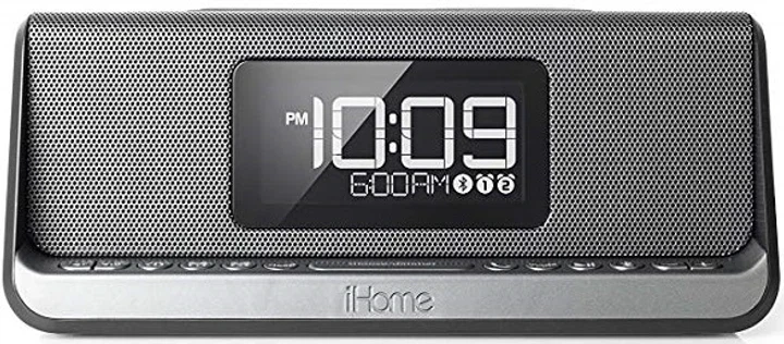 Акустична док-станция iHome IBN350G, Qi Wireless Charging, BT, NFC, USB, Aux Mic (IBN350V2G) - Фото 1 Акустична док-станция iHome IBN350G, Qi Wireless Charging, BT, NFC, USB, Aux Mic (IBN350V2G) - изображение 1