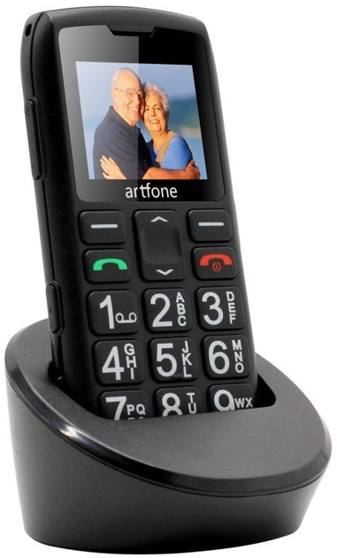 Мобільний телефон Artfone C1+ Black (703674401813) - зображення 2