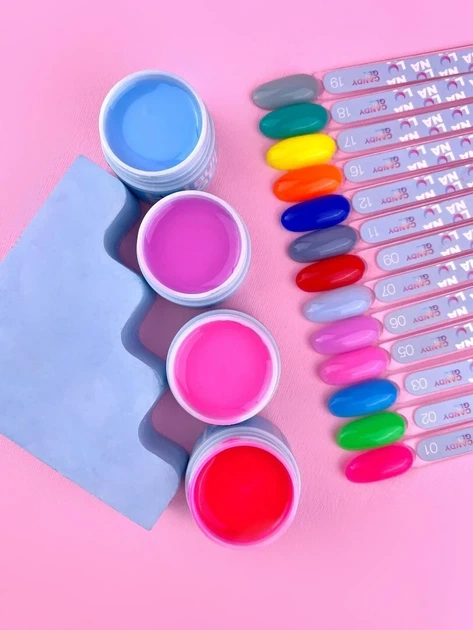 Luna Moon Гель для нарощування Candy Gel №17 15ml - изображение 4