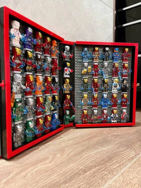 Конструктор книжка з мініфігурками Marvel Iron Man Iron Book Без