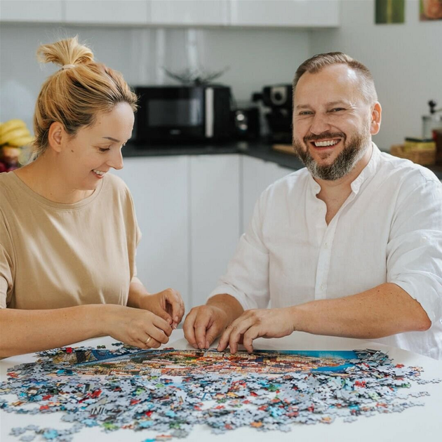 Puzzle Trefl Pusheen w kawiarni 500 elementów 37528 (5900511375282) - obraz 5