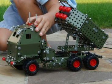 Металлический конструктор ТехноК Himars арт.8355, 730 деталей, подвижные ракеты, от 7 лет - изображение 2
