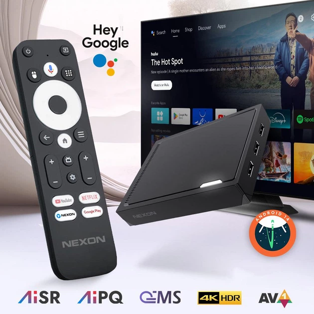 Смарт ТВ андроид приставка медиаплеер NEXON X11 4/32 GB Dolby