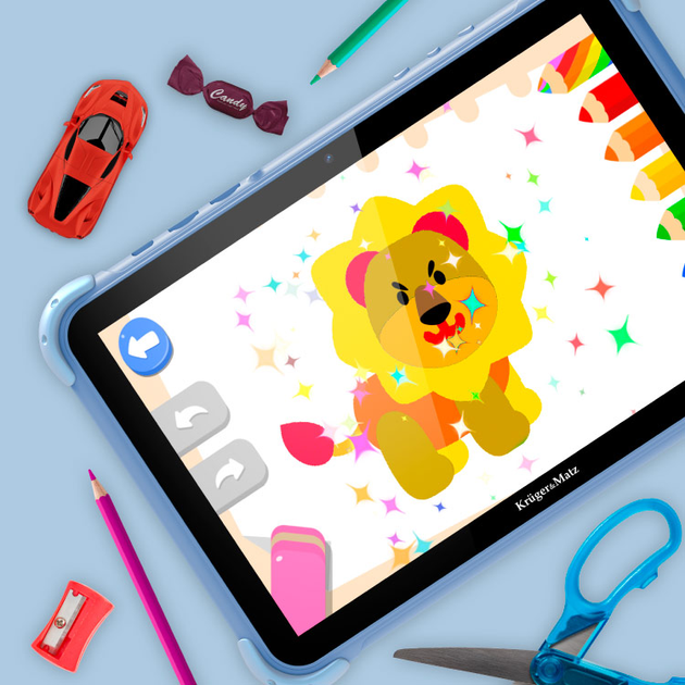 Tablet Kruger&Matz FUN 1008 4G 64GB Blue (5901890106313) - obraz 12