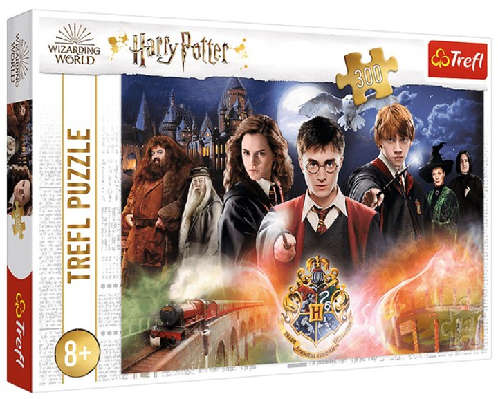Puzzle Trefl Tajemniczy Harry Potter 300 elementów 23001 (5900511230017) - obraz 1