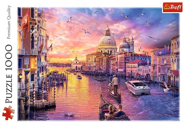 Puzzle Trefl Uroki Wenecji 1000 elementów 10926 (5900511109269) - obraz 2
