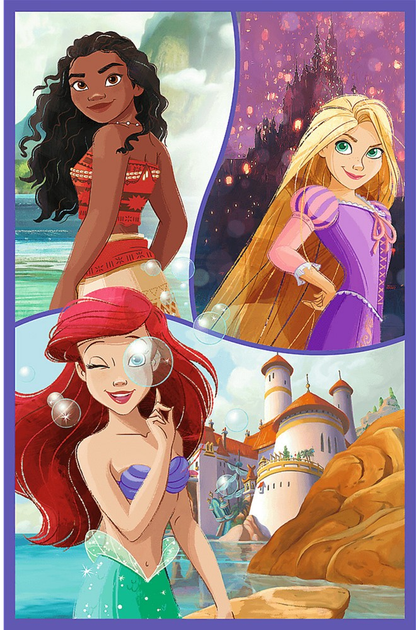 Набір пазлів Trefl Princess Friends 3 x 80 елементів 34884(5900511348842) - зображення 4