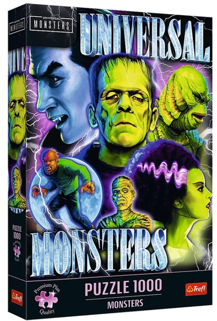 Puzzle Trefl Premium Plus Monster 1000 elementów 12070 (5900511120707) - obraz 1