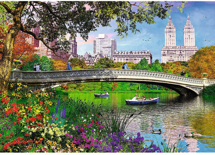 Puzzle Trefl Central Park New York 1000 elementów 10467 (5900511104677) - obraz 2