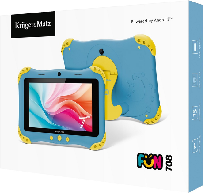 Tablet Kruger&Matz FUN 708 4G 32GB Blue (5901890106290) - obraz 10