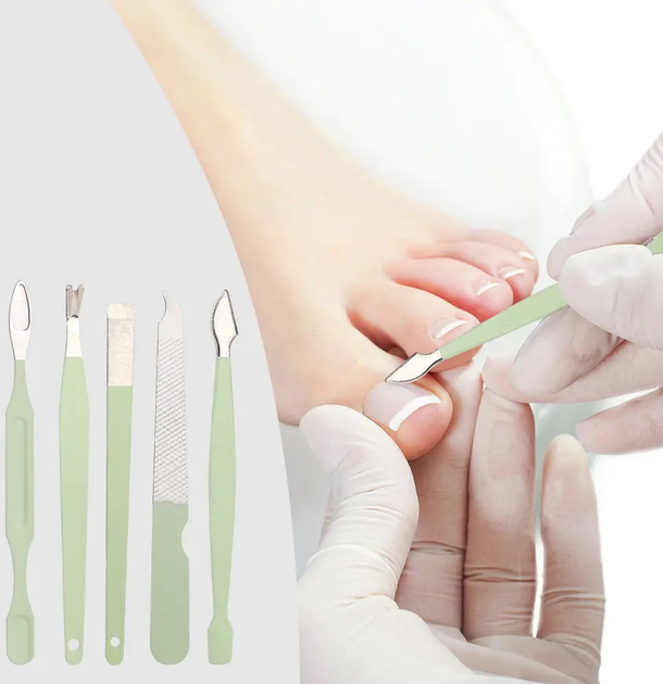 Zestaw do manicure Paloma Beauties ze stali nierdzewnej 12 szt (3665315034170) - obraz 4