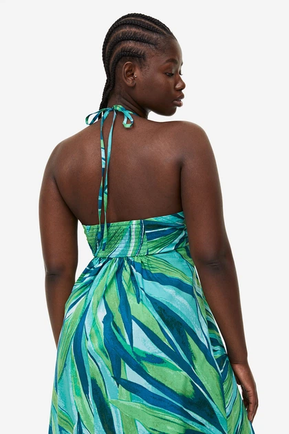 Сарафан H&M XS бирюзово зеленый 4071160706 - изображение 3