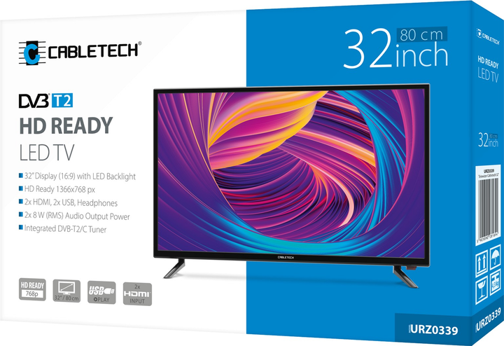 Telewizor Cabletech 32" URZ0339.1 - obraz 9
